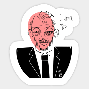 Mr Pink Sticker